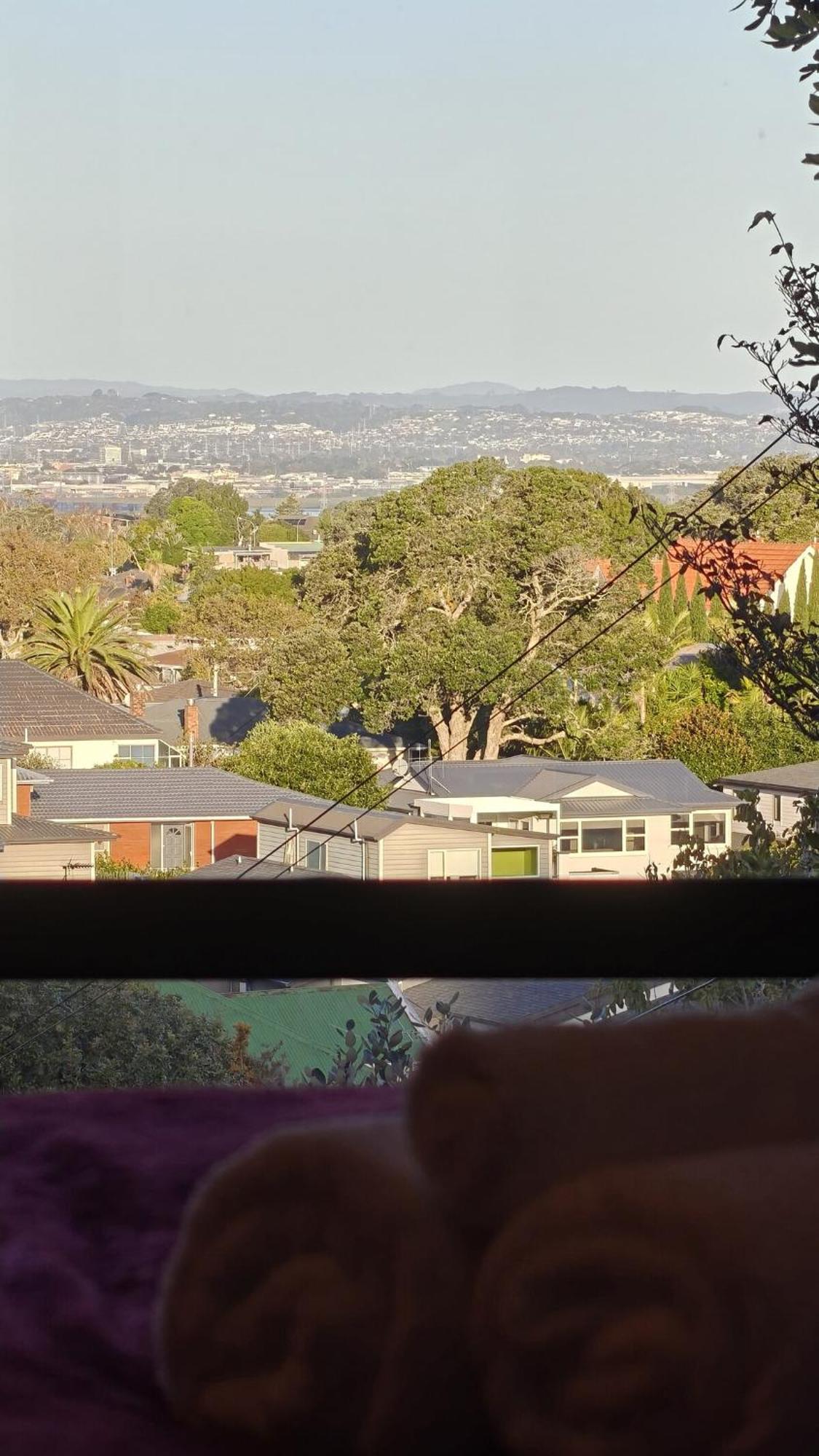 Hidden Oasis In Epsom With Panoramic View Villa Auckland Bagian luar foto